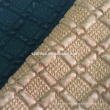 3 layers quilting embroidery fabric with mesh cloth